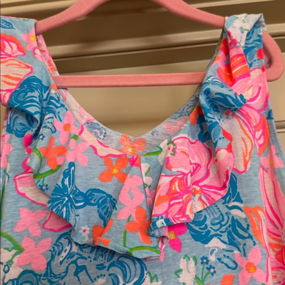 Lilly Pulitzer Girls Dress - Pink and Blue - Picture 5 of 6